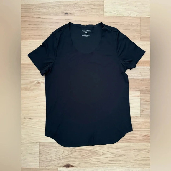 Ministry of supply Luxe Touch Tee seamless buttery soft Sz X-small scoop neck - Picture 3 of 11